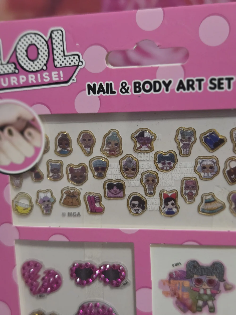 L.O.L. Surprise! Nail & Body Art Set - Pink